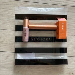 Live Tinted Travel Size Cream Blush, Eyeshadow Stick, and Liquid Highlighter